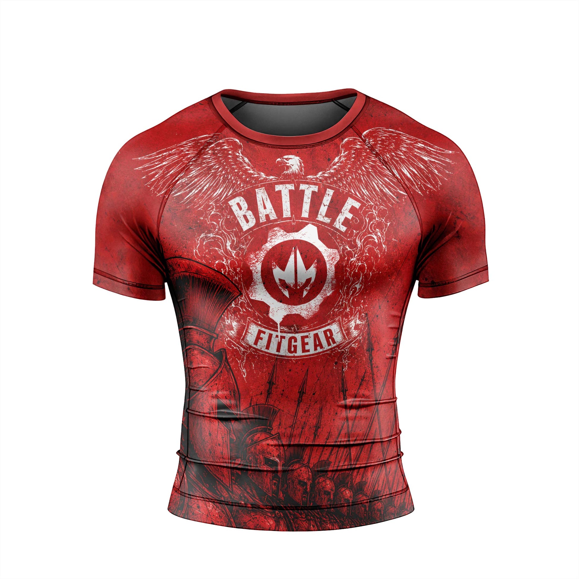 Spartan Legion Men's Short Sleeve Rash Guard