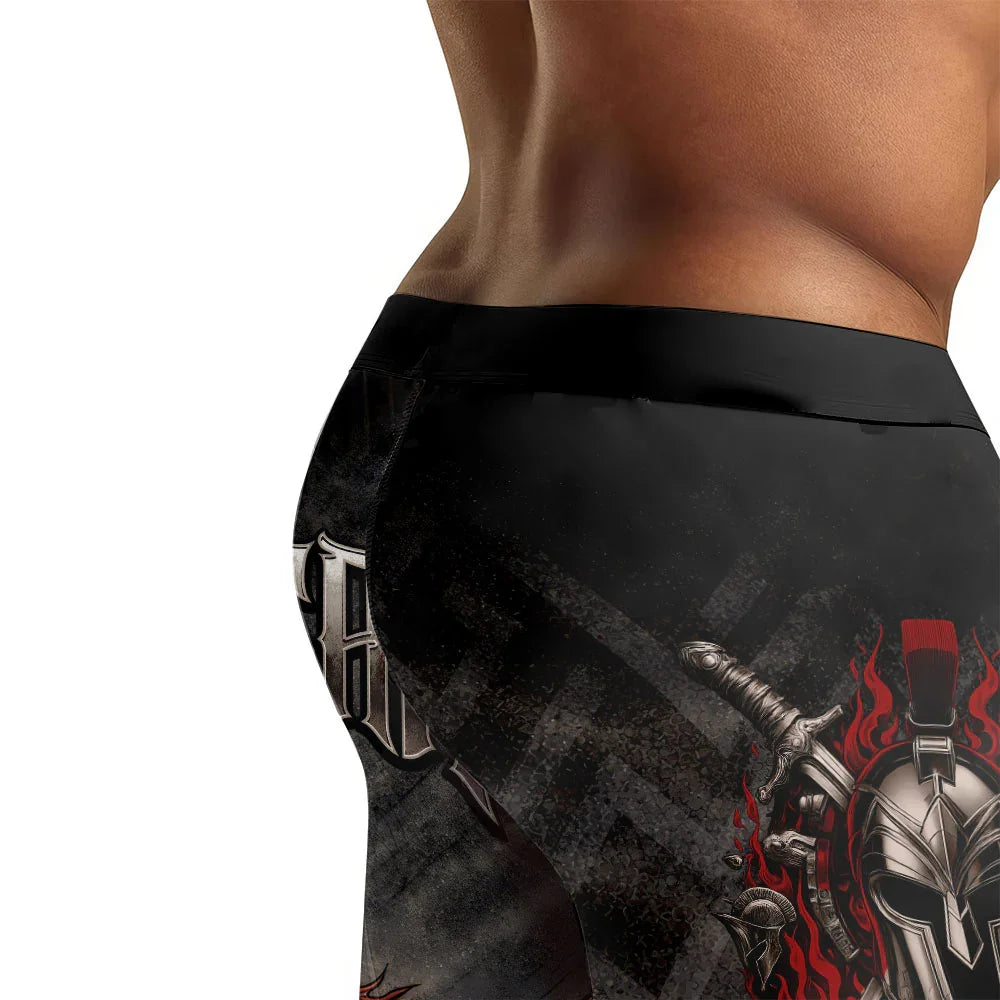 Spartan Rage Men's Compression Leggings