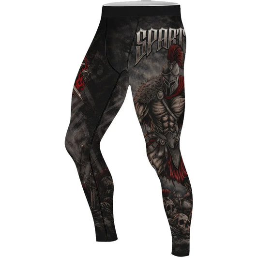 Spartan Rage Men's Compression Leggings