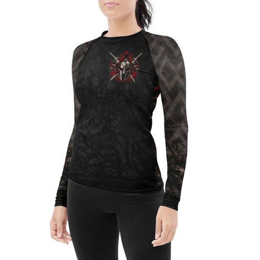 Spartan Rage Women's Long Sleeve Rash Guard