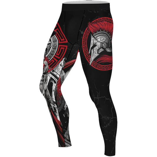 Spartan Warrior Men's Compression Leggings
