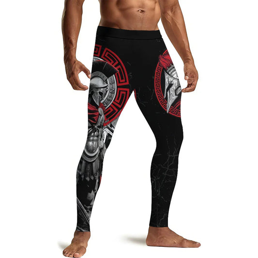 Spartan Warrior Men's Compression Leggings