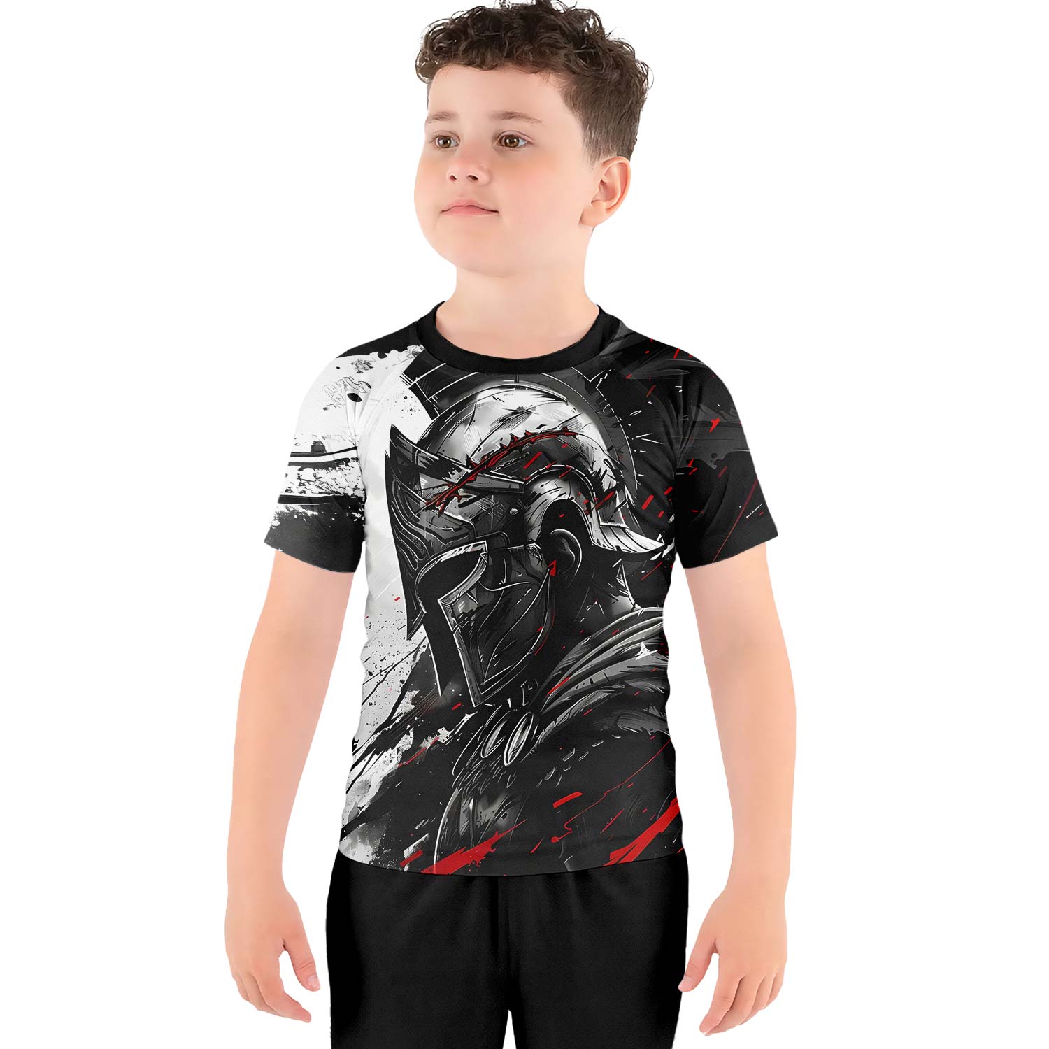 Spartan Warrior Soul Kids Rash Guard - BattleFitGear