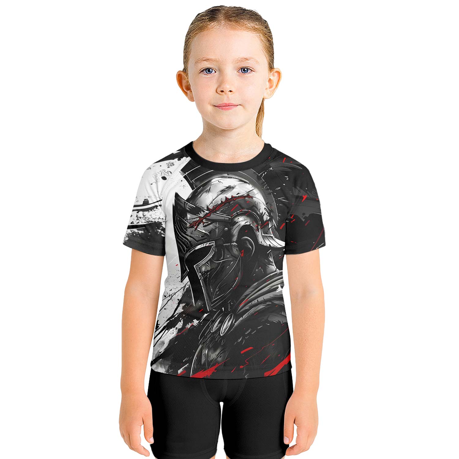 Spartan Warrior Soul Kids Rash Guard - BattleFitGear