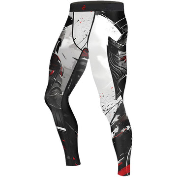 Spartan Warrior Soul Men's Compression Leggings - BattleFitGear