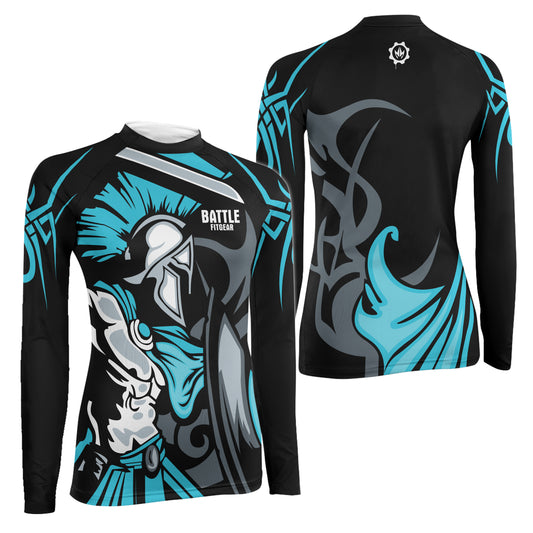 Spartan Warrior Spirit Women's Long Sleeve Rash Guard