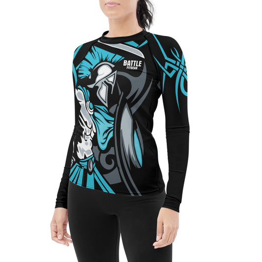 Spartan Warrior Spirit Women's Long Sleeve Rash Guard