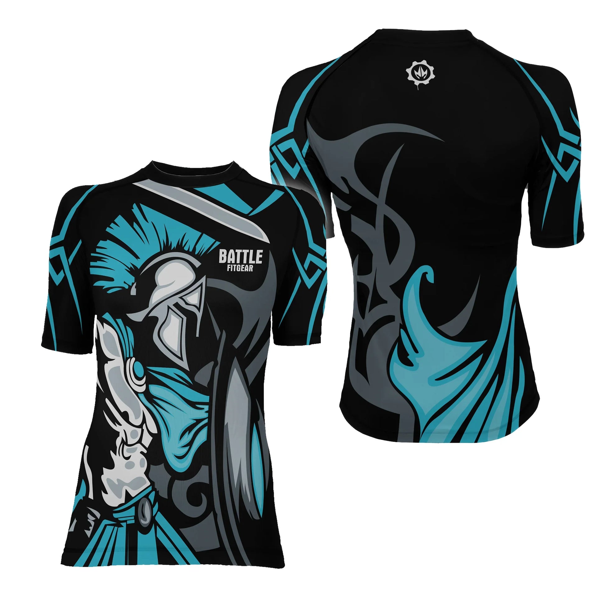 Spartan Warrior Spirit Women's Short Sleeve Rash Guard