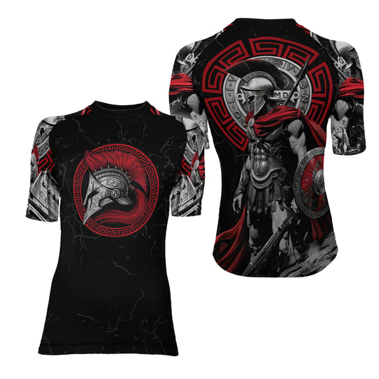 Spartan Warrior Women's Short Sleeve Rash Guard