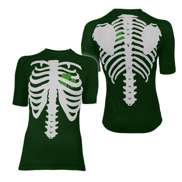 St Patrick's Heart Women's Short Sleeve Rash Guard