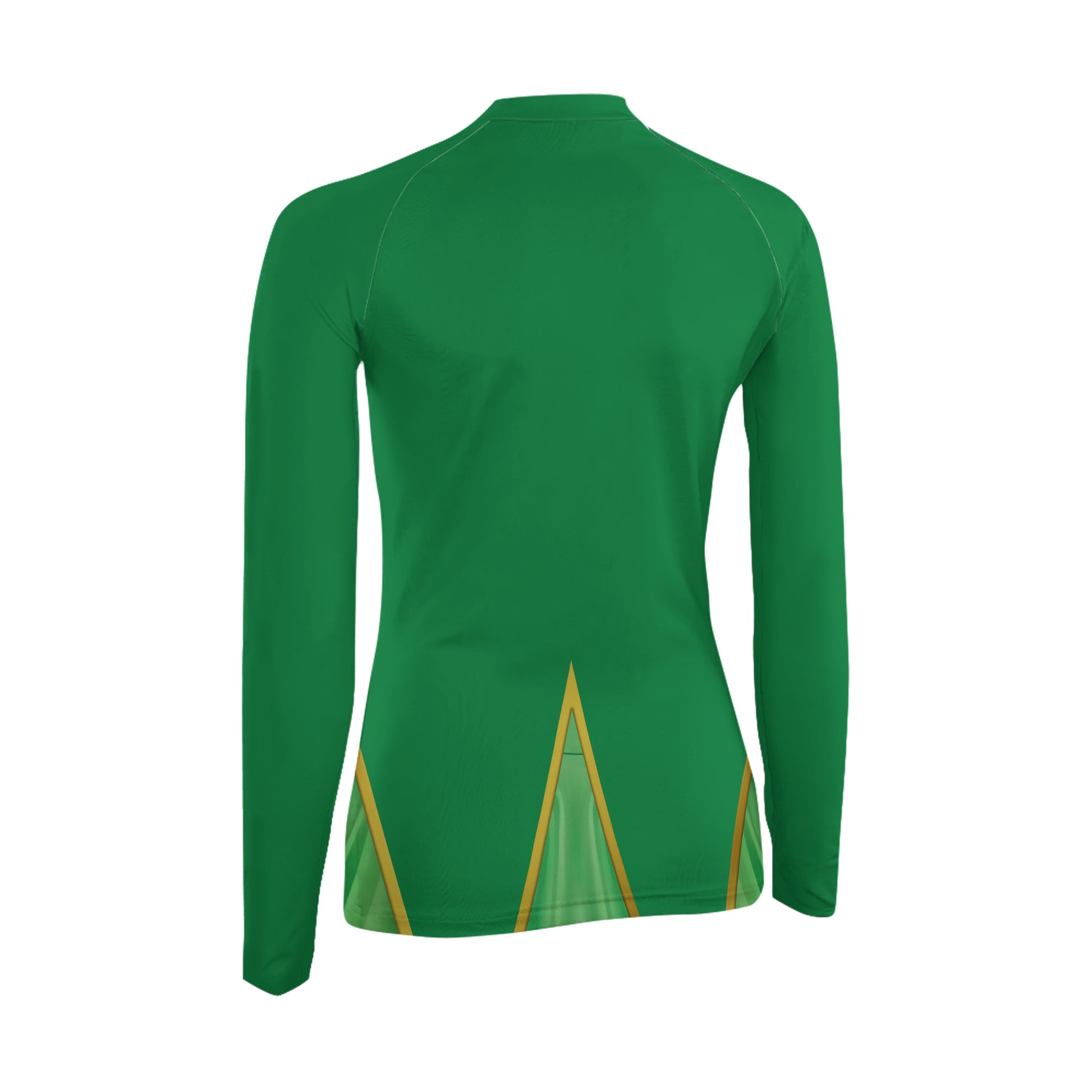 St. Patrick's Day Cosplay Women's Long Sleeve Rash Guard