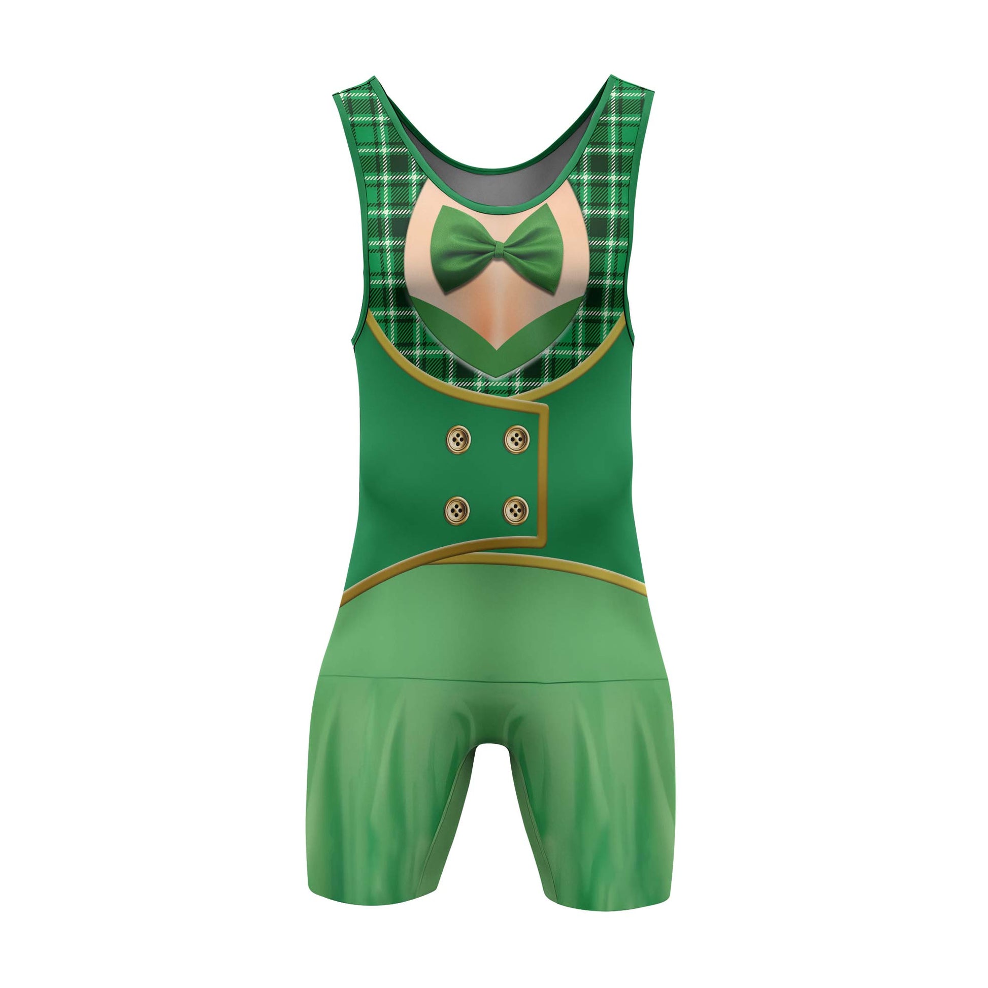 St. Patrick's Day Cosplay Wrestling Singlets