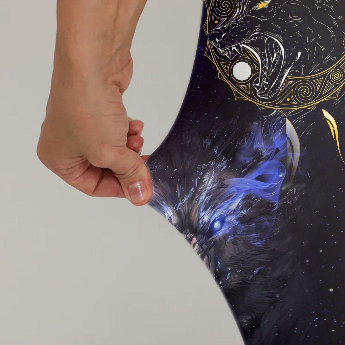 Sun and Moon Wolf Entities Leggings - BattleFitGear