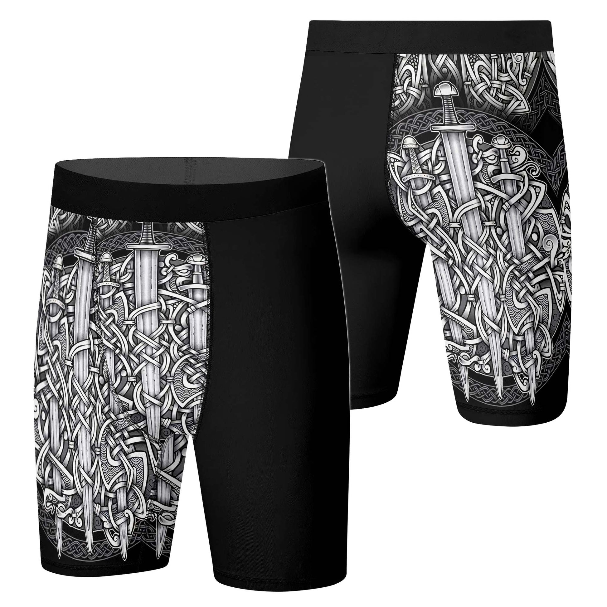 Sword & Shield Viking Compression Shorts