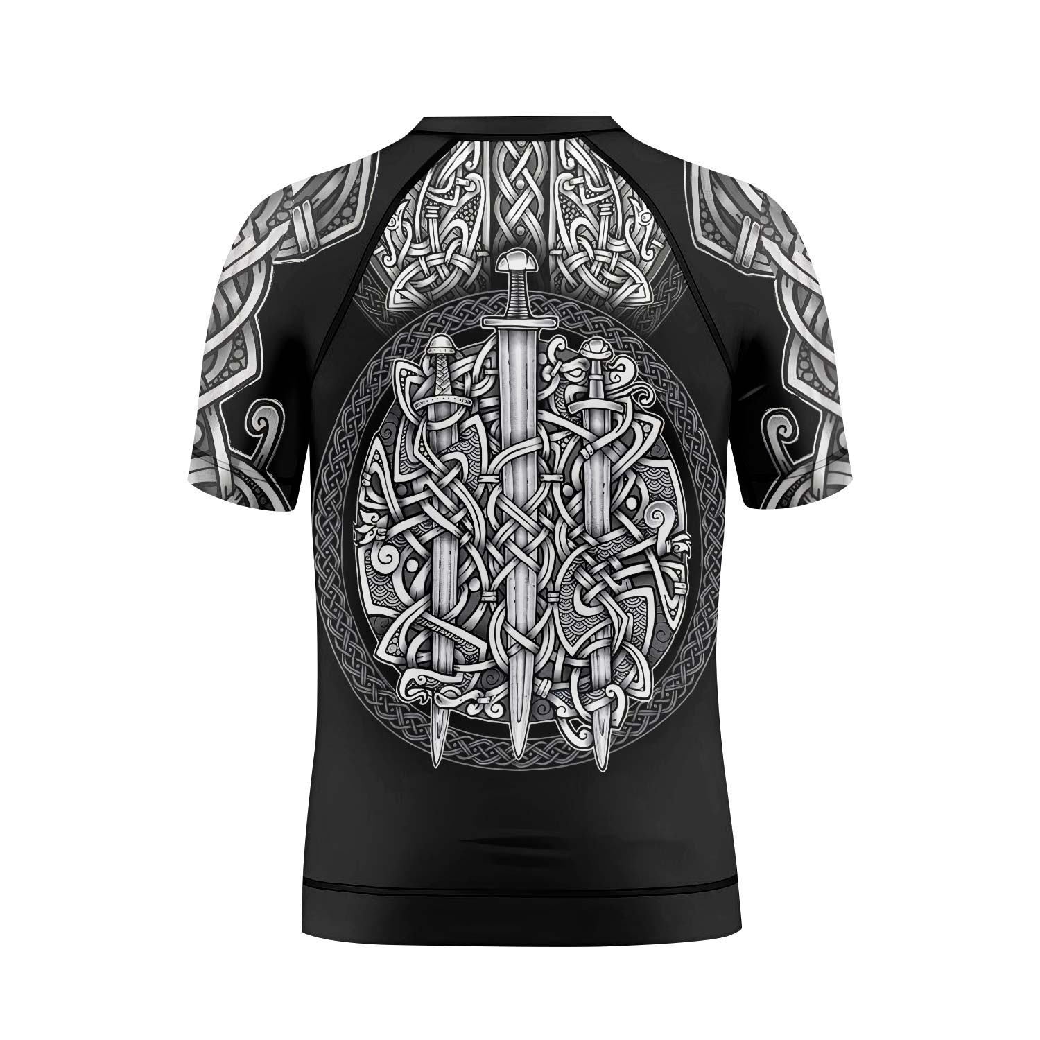 Sword & Shield Viking Kids Rash Guard - BattleFitGear