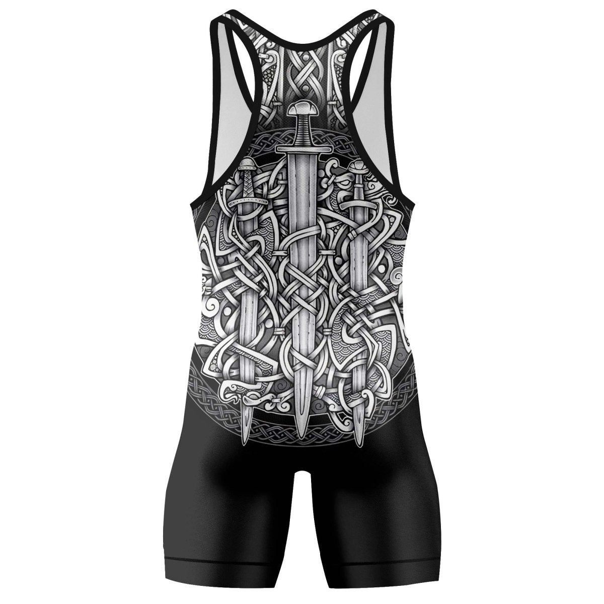 Sword & Shield Viking Wrestling Singlets - BattleFitGear