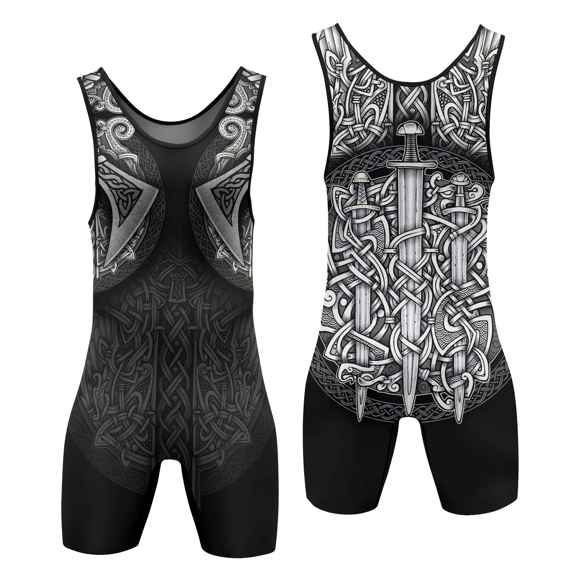 Sword & Shield Viking Wrestling Singlets