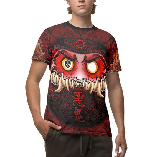 Japanese Daruma T - Shirt - BattleFitGear