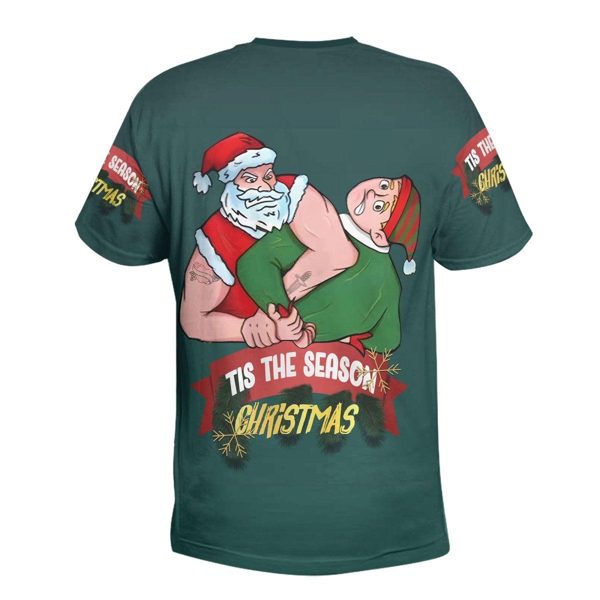 Santa Submission T - Shirt - BattleFitGear