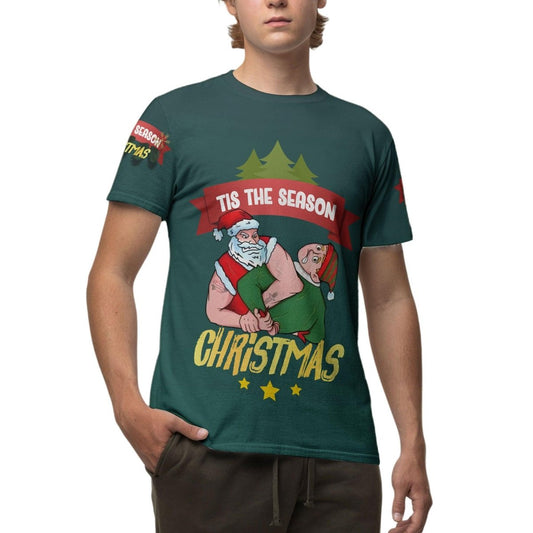 Santa Submission T - Shirt - BattleFitGear