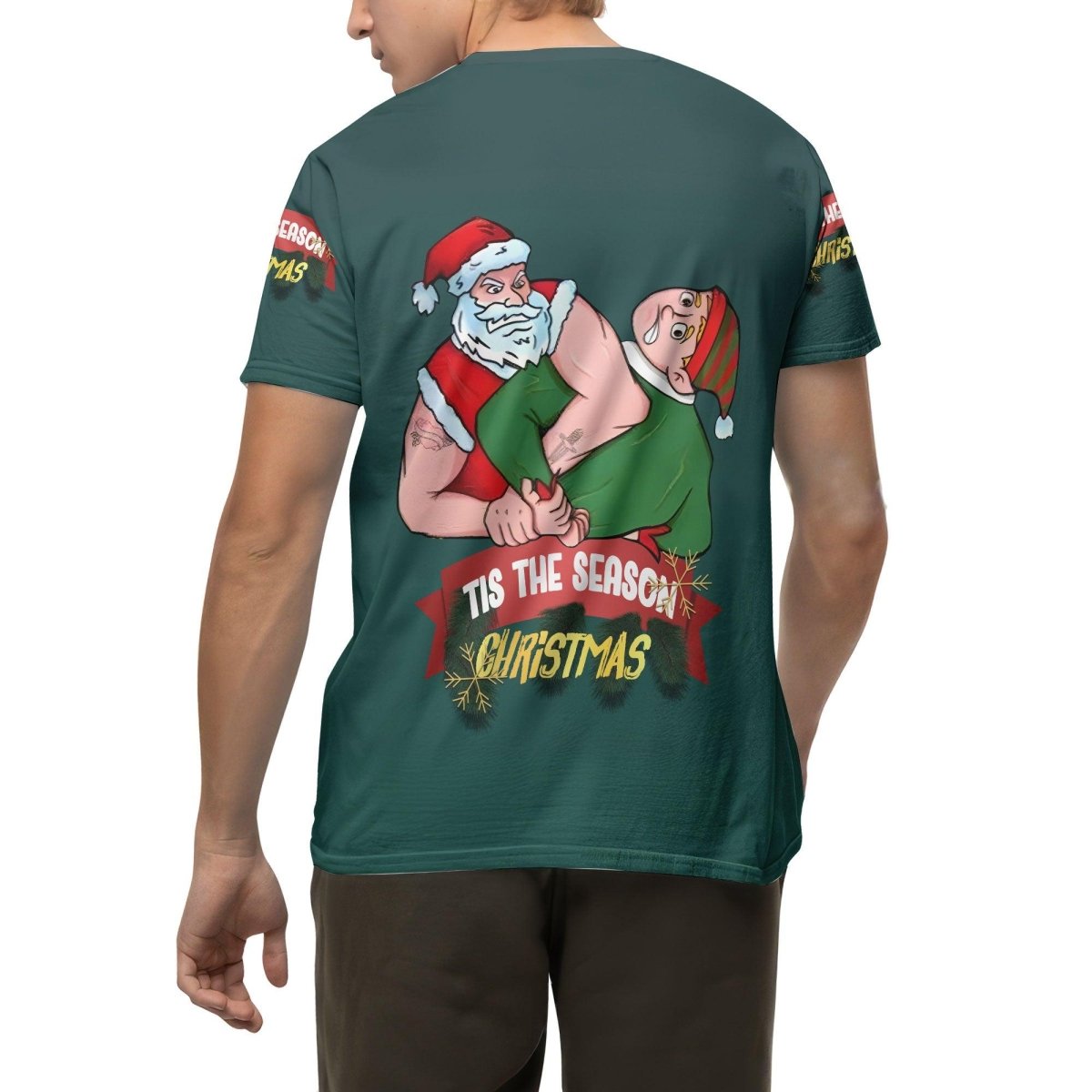 Santa Submission T - Shirt - BattleFitGear