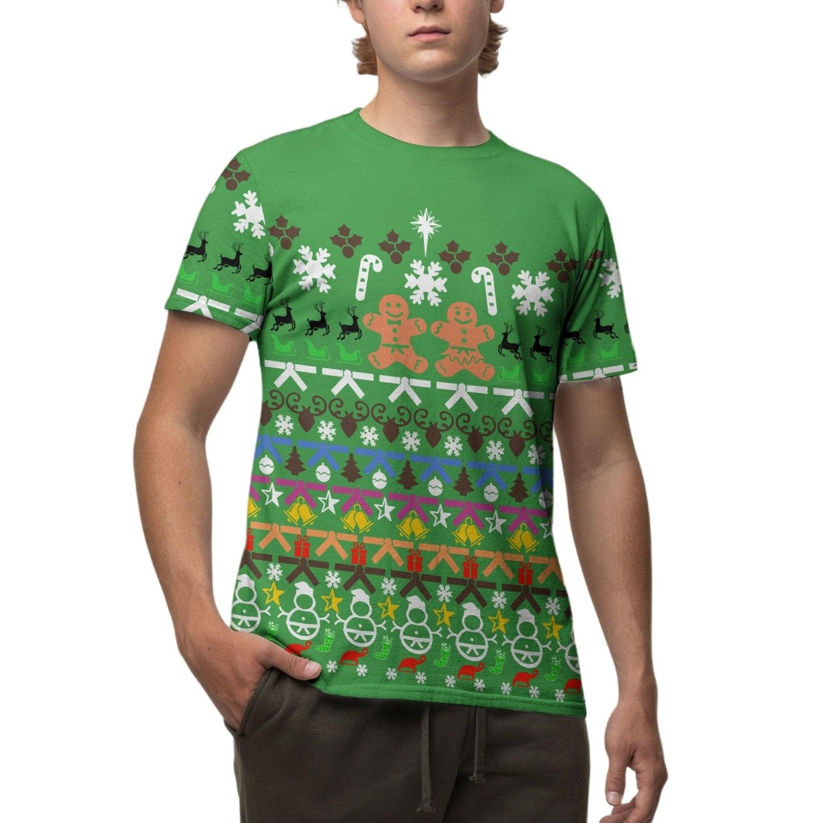 Christmas Gingerbread T - shirt - BattleFitGear