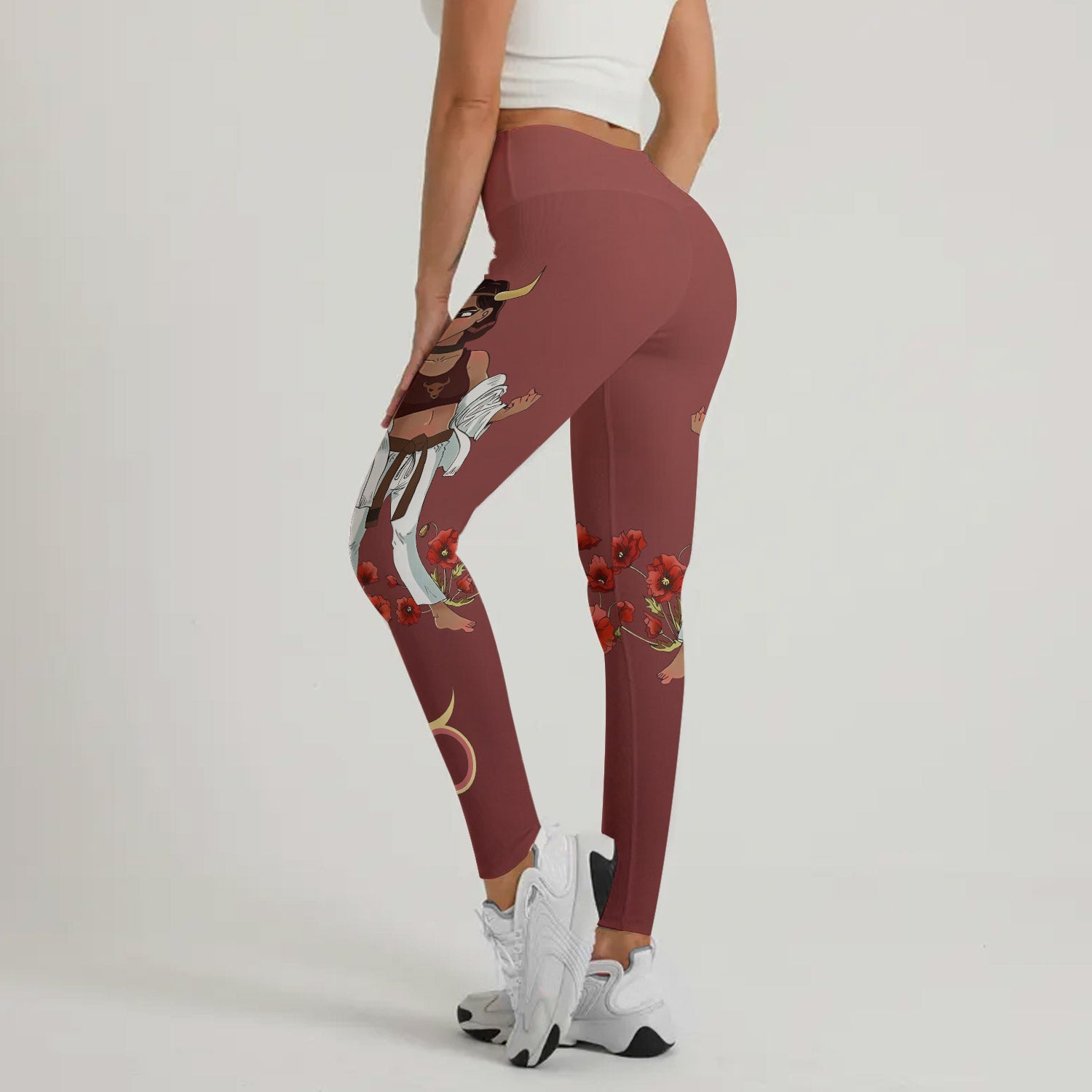Taurus Zodiac Fighter Leggings