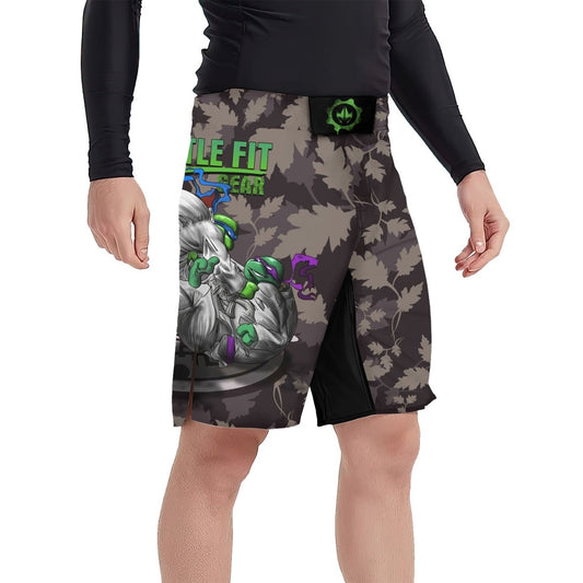 Teenage Mutant Ninja Turtle Fight Shorts - BattleFitGear