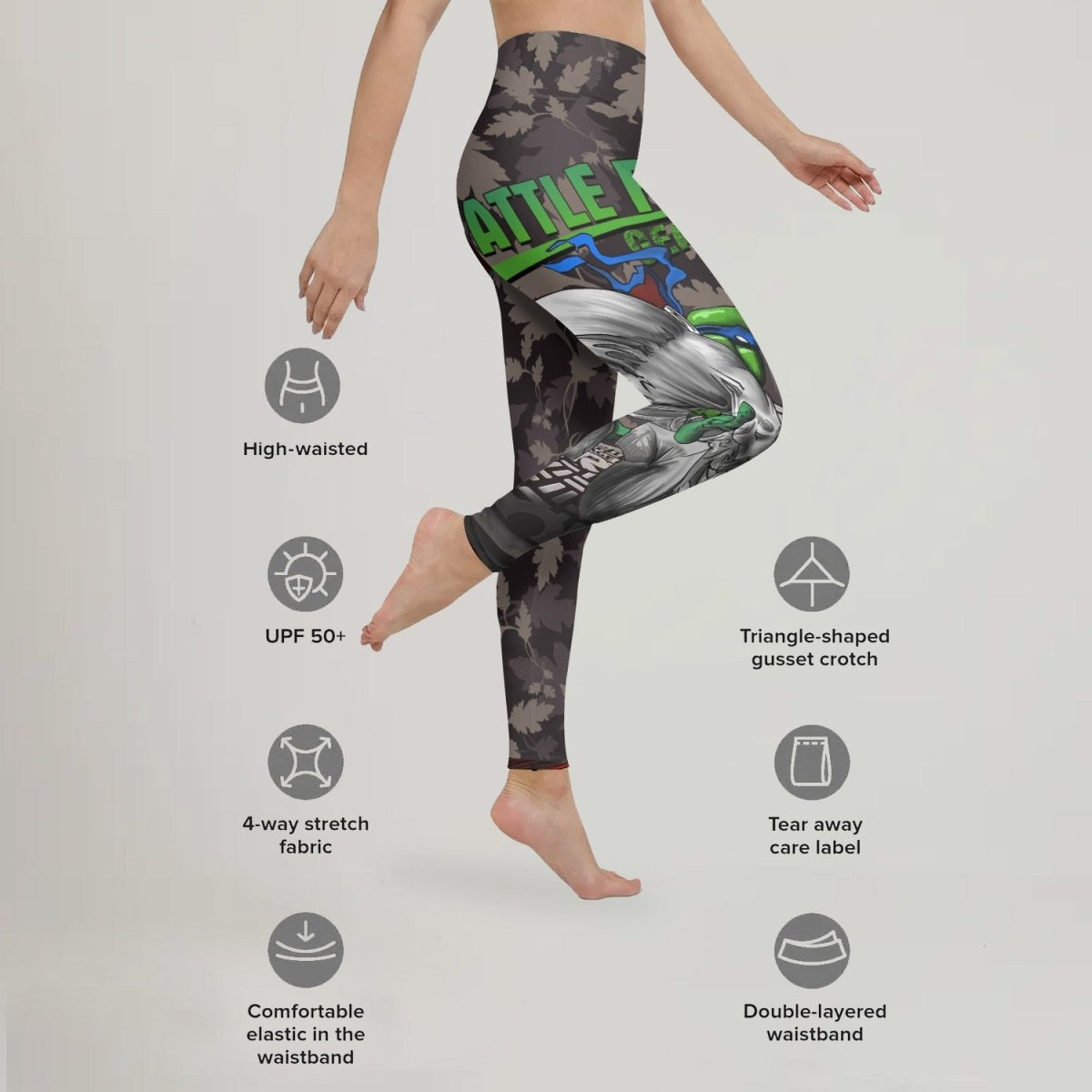 Teenage Mutant Ninja Turtle Leggings - BattleFitGear