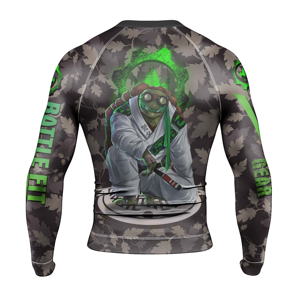 Teenage Mutant Ninja Turtle Men's Long Sleeve Rash Guard - BattleFitGear