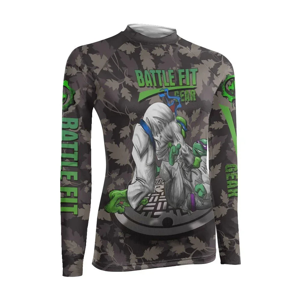 Teenage Mutant Ninja Turtle Women's Long Sleeve Rash Guard