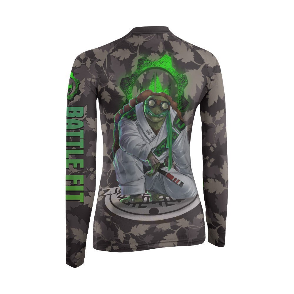 Teenage Mutant Ninja Turtle Women's Long Sleeve Rash Guard - BattleFitGear