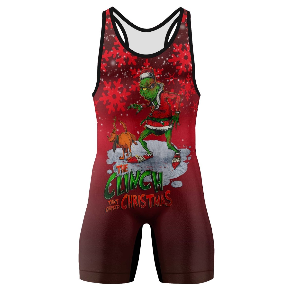 The Clinch Christmas Wrestling Singlets - BattleFitGear