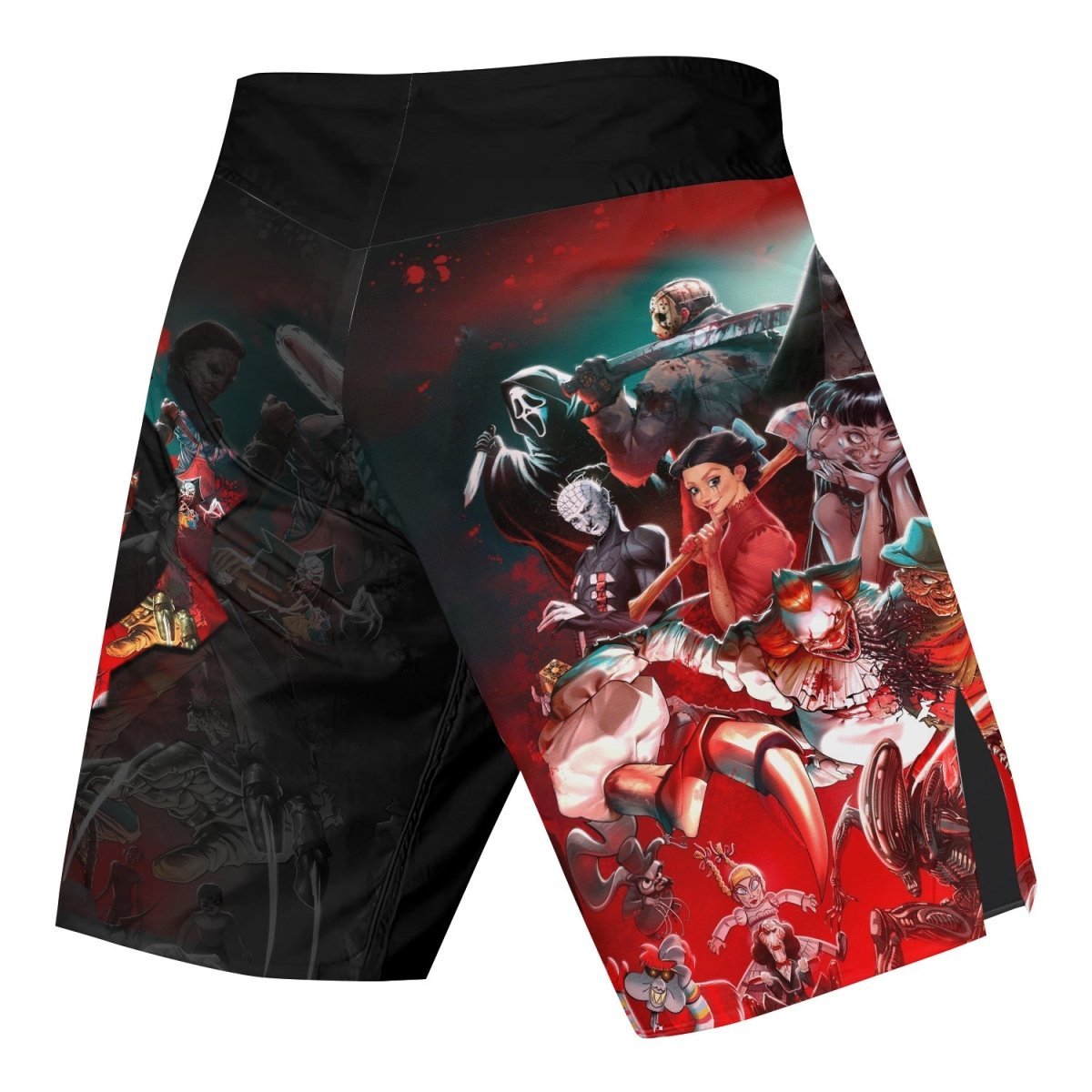 The Horror of Halloween Fight Shorts - BattleFitGear