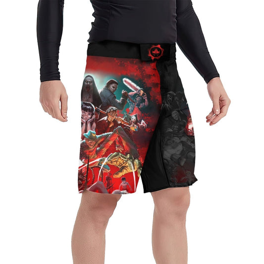 The Horror of Halloween Fight Shorts - BattleFitGear