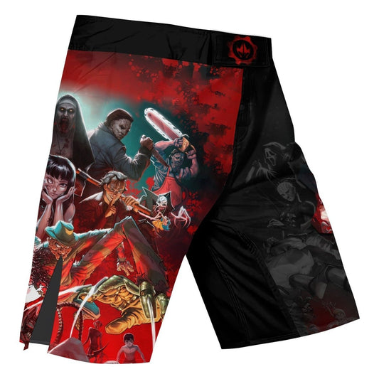 The Horror of Halloween Fight Shorts - BattleFitGear