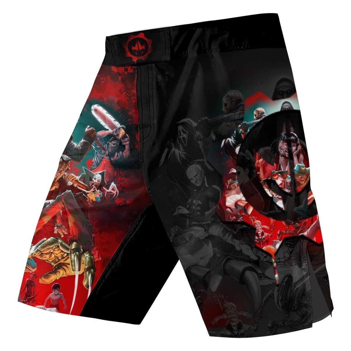 The Horror of Halloween Fight Shorts - BattleFitGear