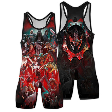 The Horror of Halloween Wrestling Singlets - BattleFitGear