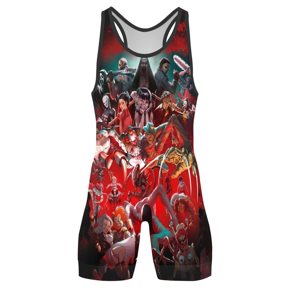 The Horror of Halloween Wrestling Singlets - BattleFitGear