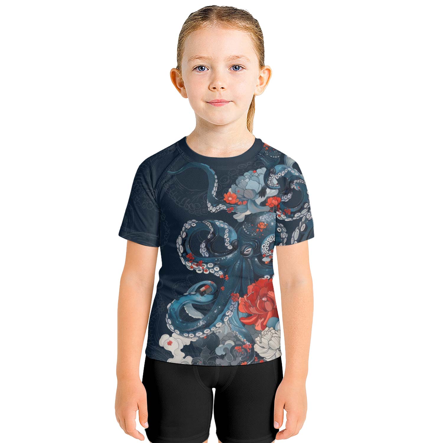 The Kraken's Garden Kids Rash Guard - BattleFitGear