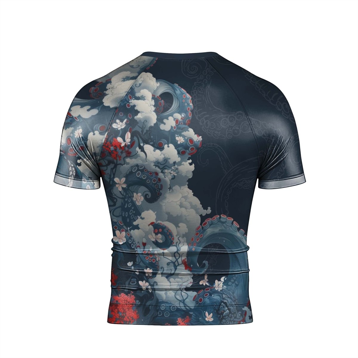 The Kraken's Garden Men's Short Sleeve Rash Guard - BattleFitGear