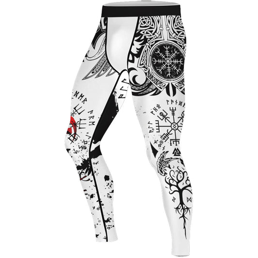 The Norse Guardian Men's Compression Leggings