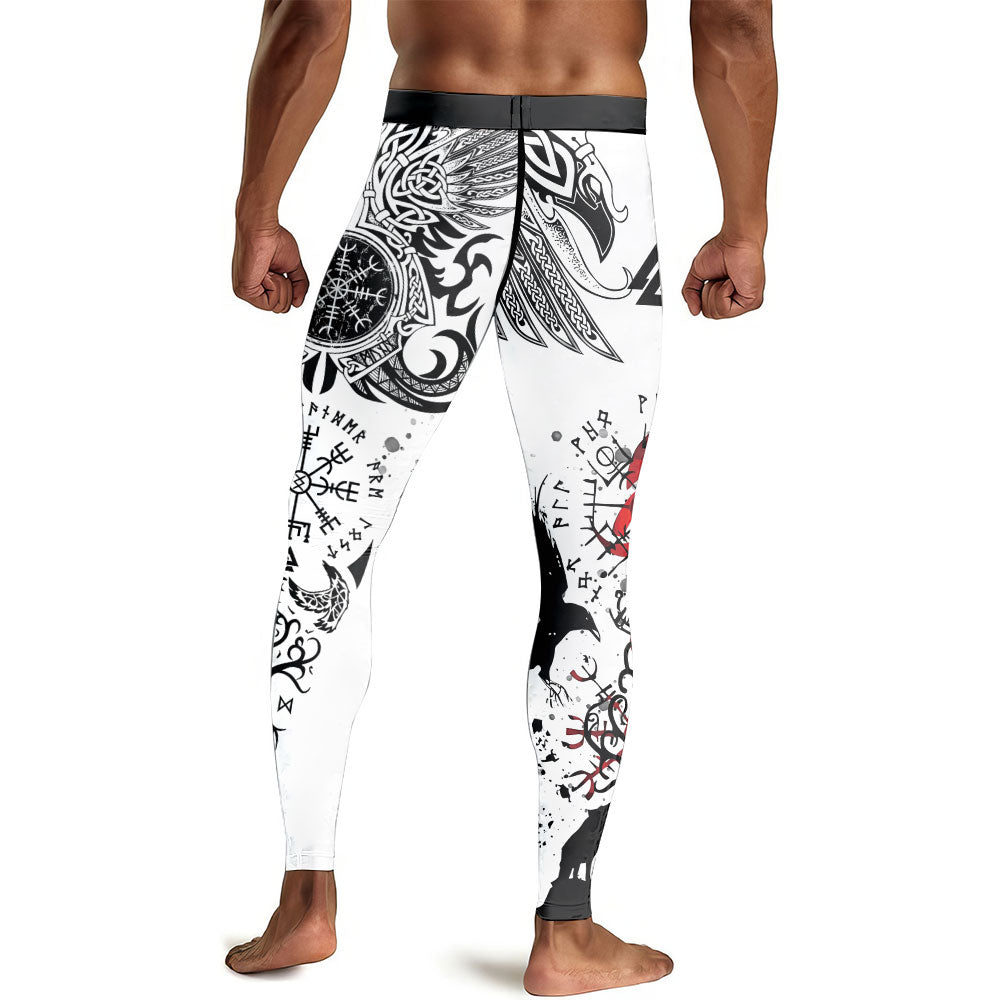 The Norse Guardian Men's Compression Leggings