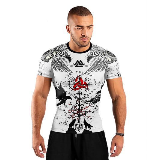 The Norse Guardian Men's Short Sleeve Rash Guard