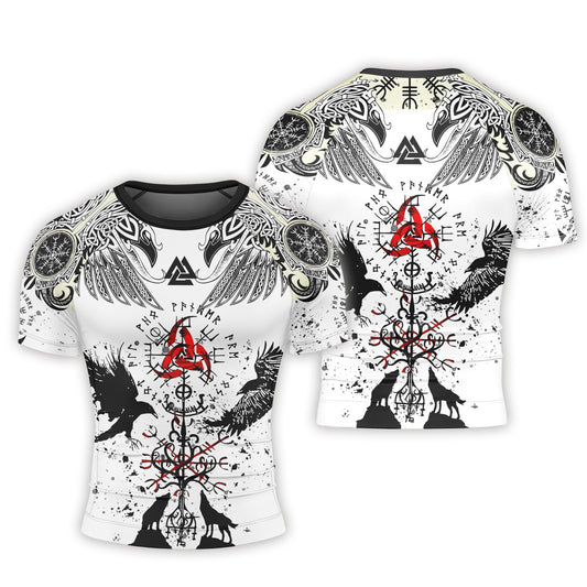 The Norse Guardian Men's Short Sleeve Rash Guard
