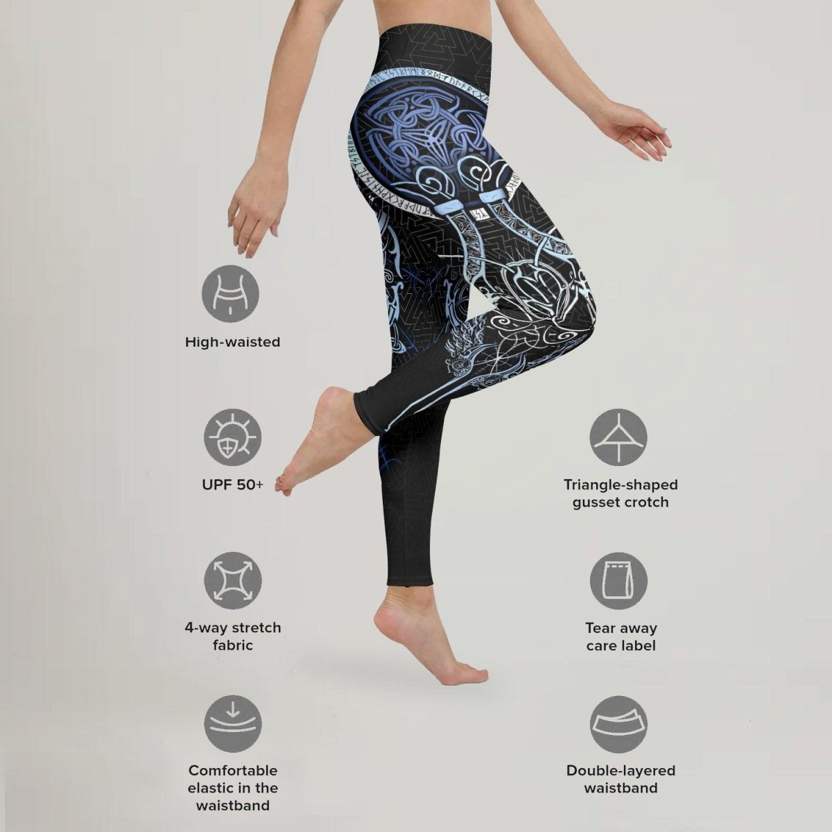 The Valkyries of Valhalla Leggings - BattleFitGear