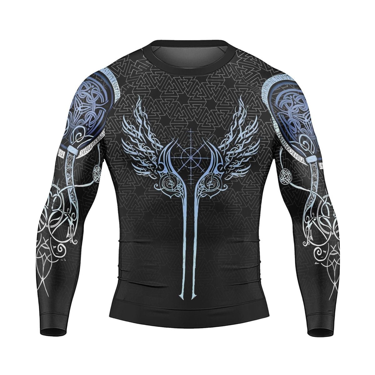 The Valkyries of Valhalla Men's Long Sleeve Rash Guard - BattleFitGear