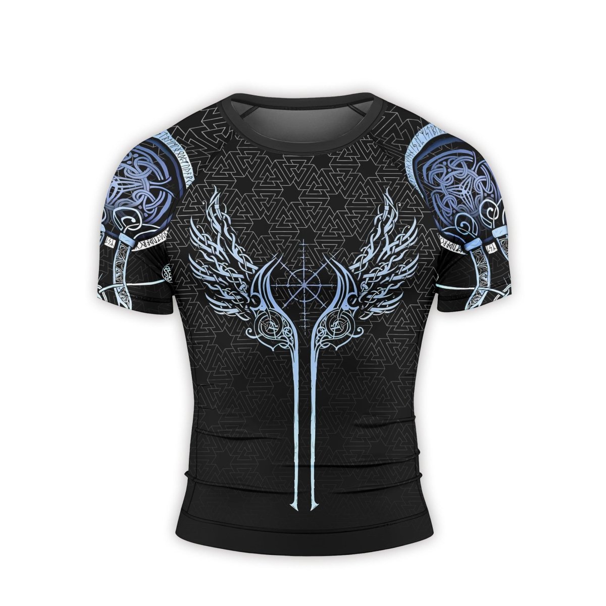 The Valkyries of Valhalla Men's Short Sleeve Rash Guard - BattleFitGear