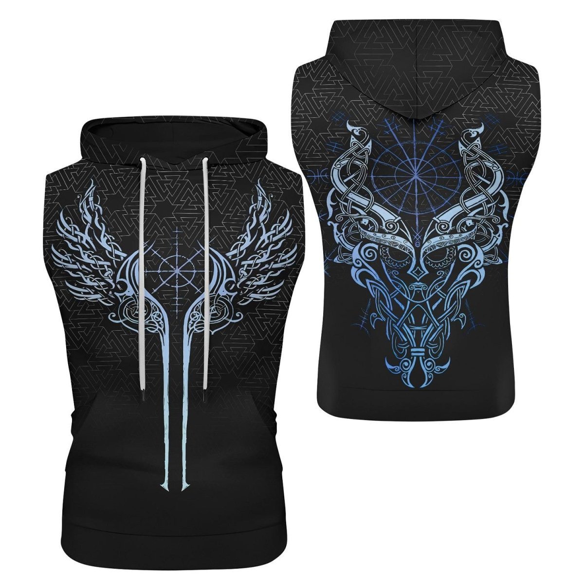 The Valkyries of Valhalla Sleeveless Pullover & Zip Hoodie - BattleFitGear