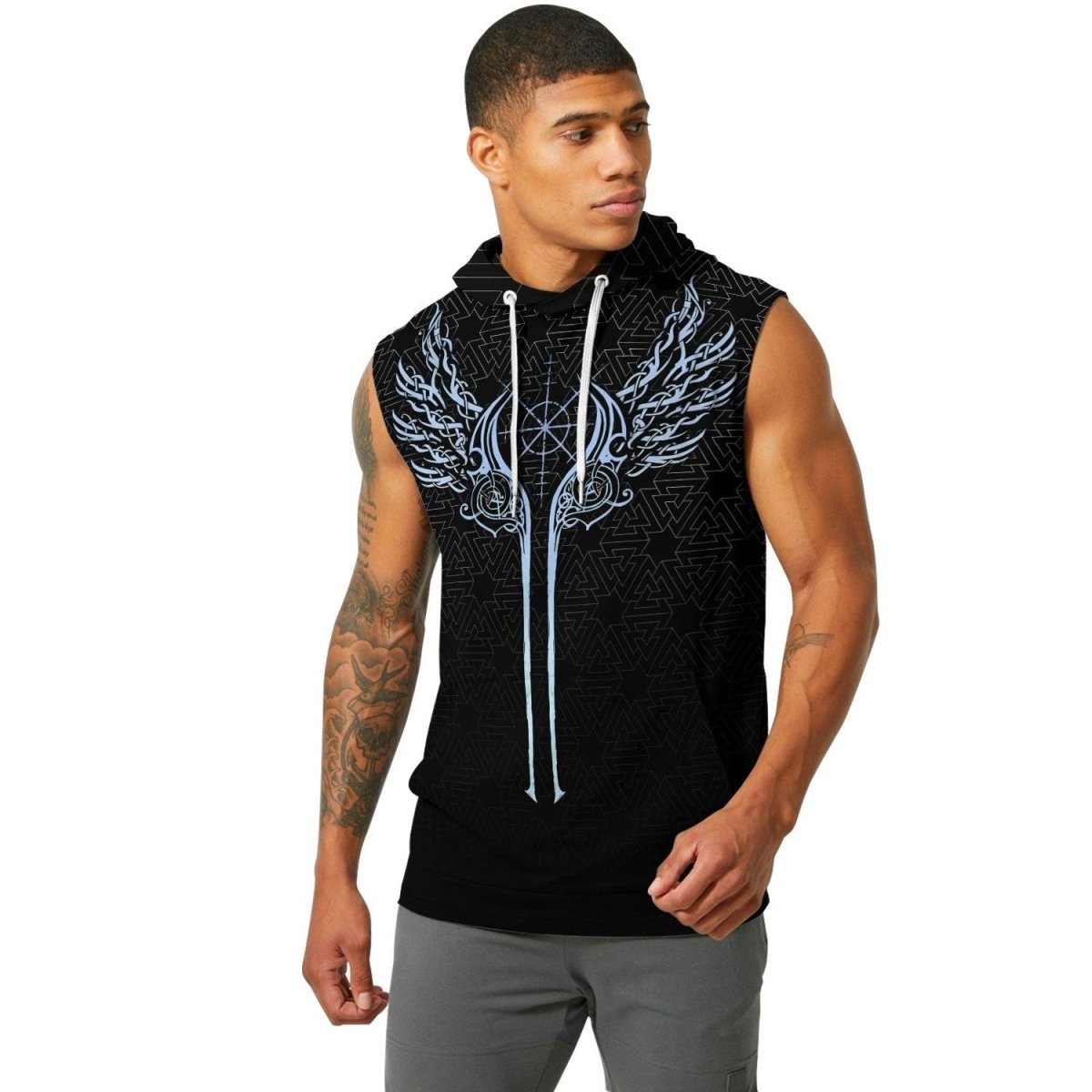 The Valkyries of Valhalla Sleeveless Pullover & Zip Hoodie - BattleFitGear